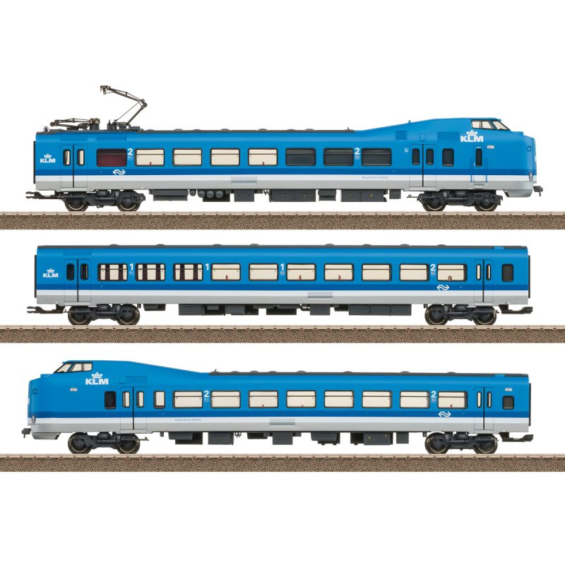 Trix 22396 Class ICM-1 "Koploper" Electric Rail Car Train