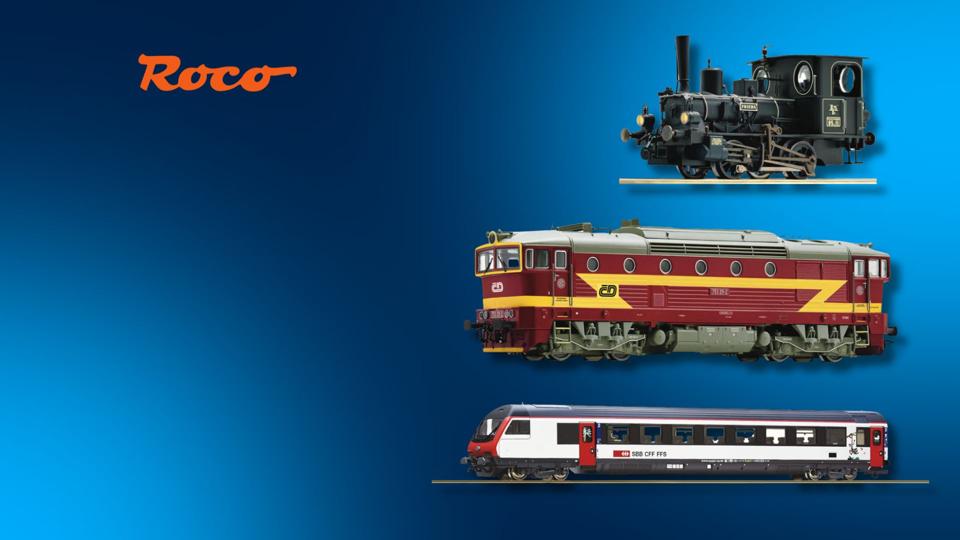 3 Roco Model Trains that will launch 2026 Q1