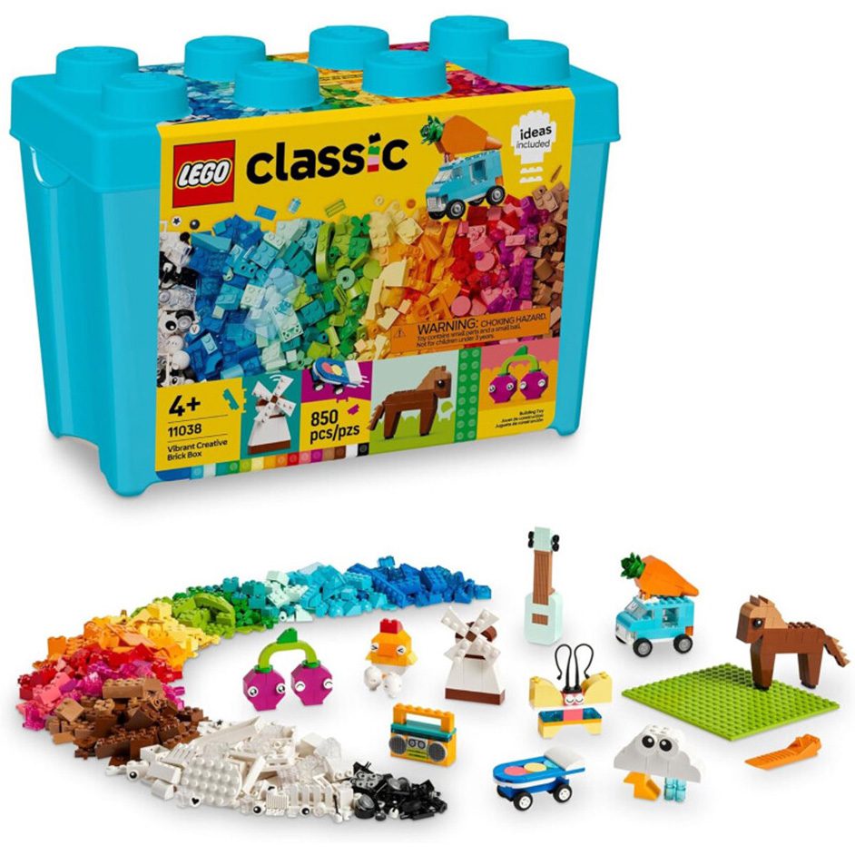 LEGO Classic 11038 Vibrant Creative Brick Box