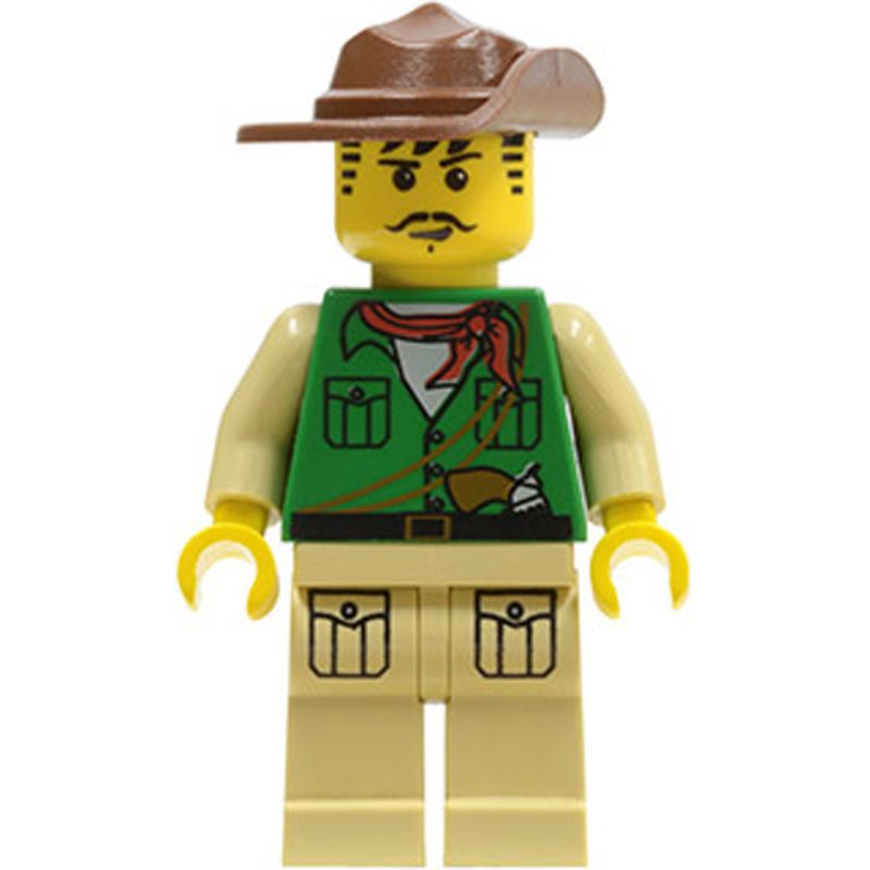 LEGO Minifigure Johnny Thunder (Expedition) adv024