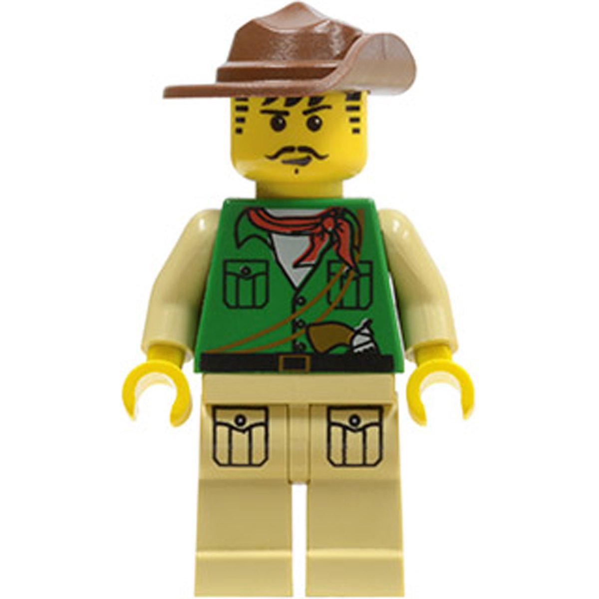 LEGO Minifigure Johnny Thunder (Expedition) adv024