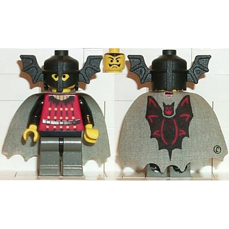 LEGO Minifigure Fright Knights – Bat Lord without Cape cas022