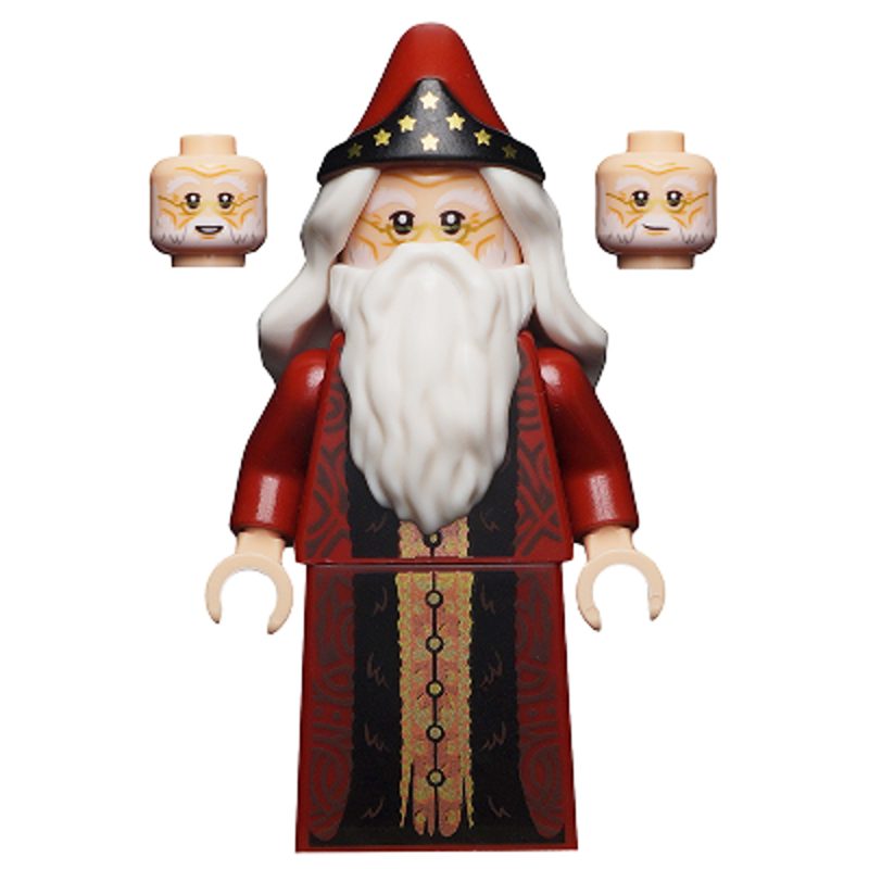 LEGO Minifigure Headmaster Albus Dumbledore, Harry Potter, Series 2 (Minifigure Only without Stand and Accessories) colhp24
