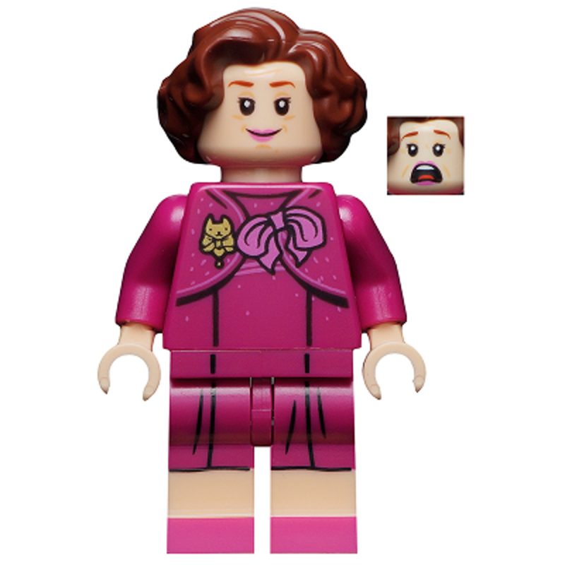 LEGO Minifigure Professor Dolores Umbridge – Magenta Dress hp235