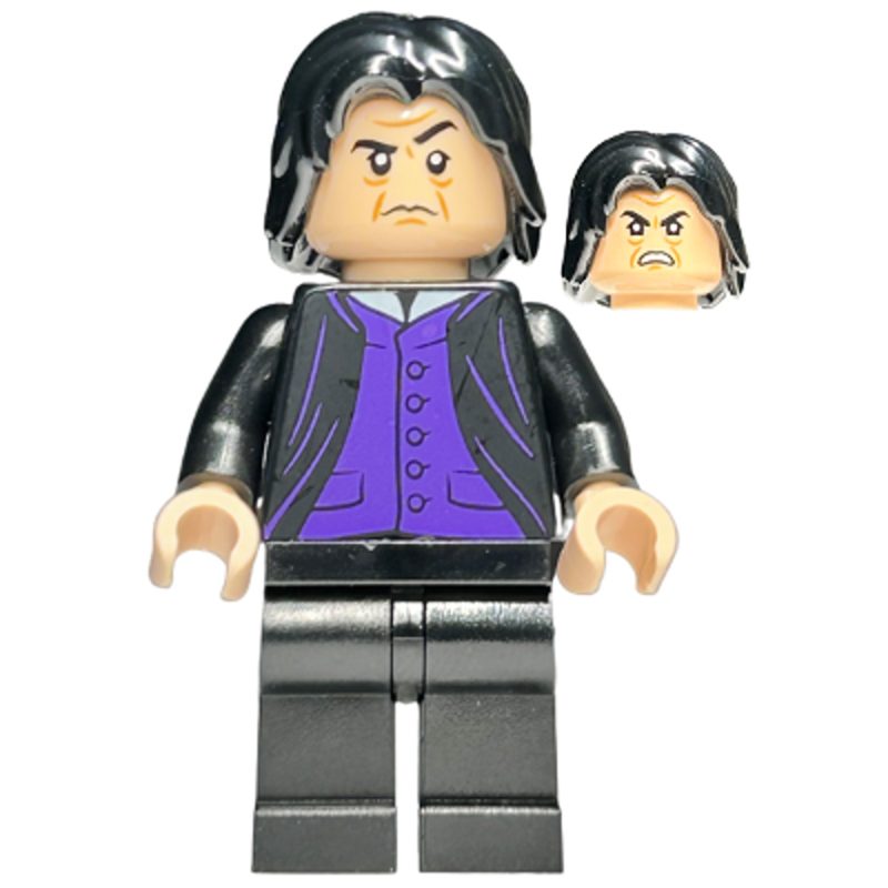 LEGO Minifigure Professor Severus Snape – Dark Purple Vest hp266