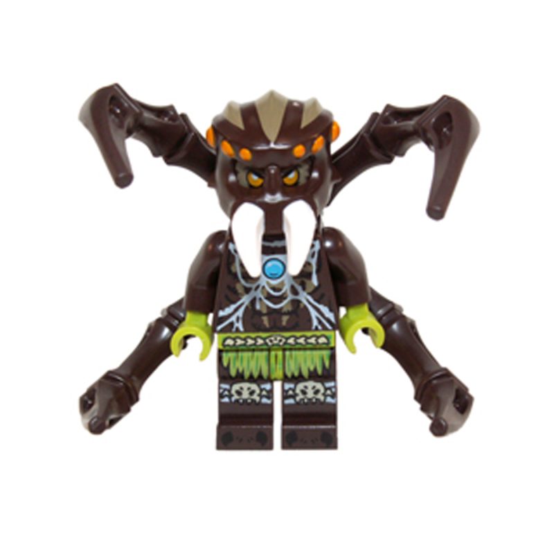 LEGO Minifigure Sparacon Without Spider Legs loc061