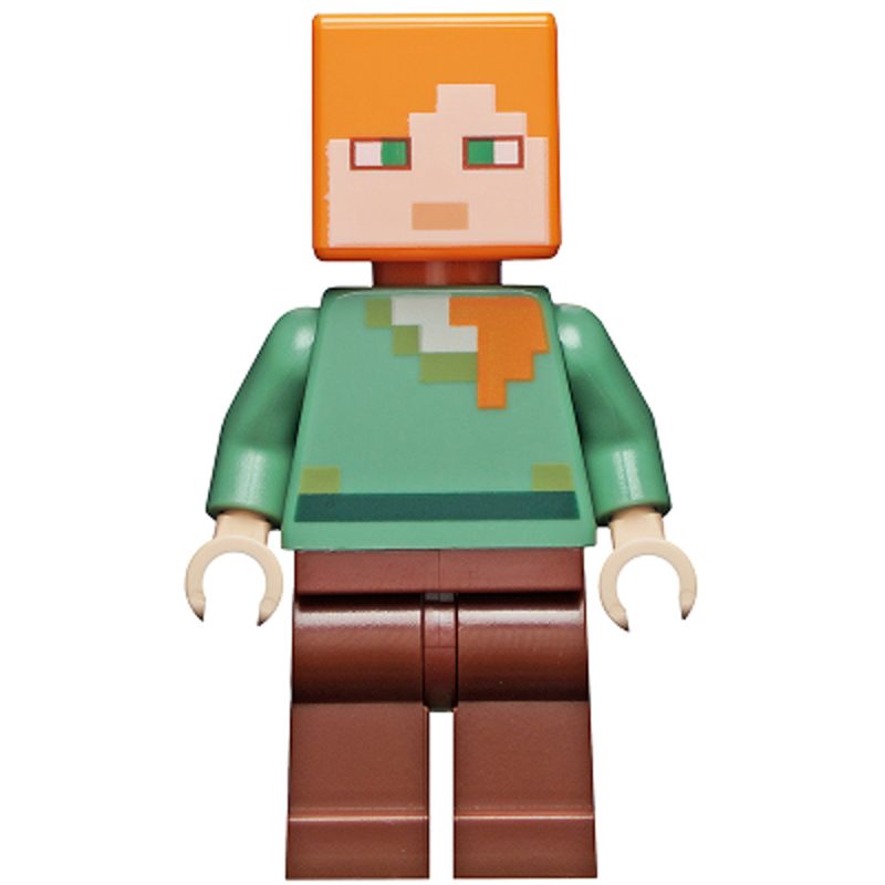 LEGO Minifigure Alex – Reddish Brown Legs min017
