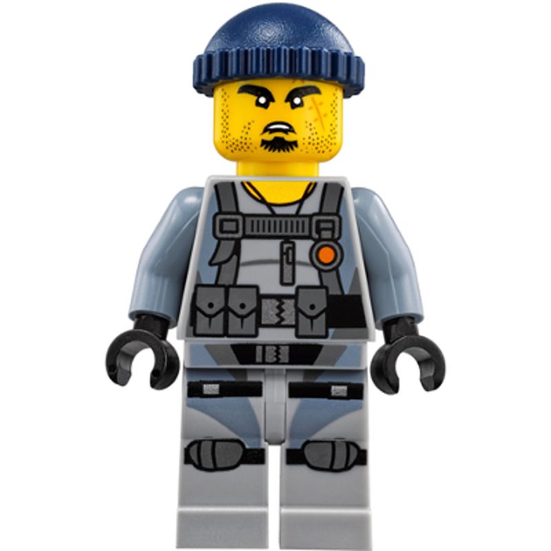 LEGO Minifigure Shark Army Gunner / Charlie njo0341