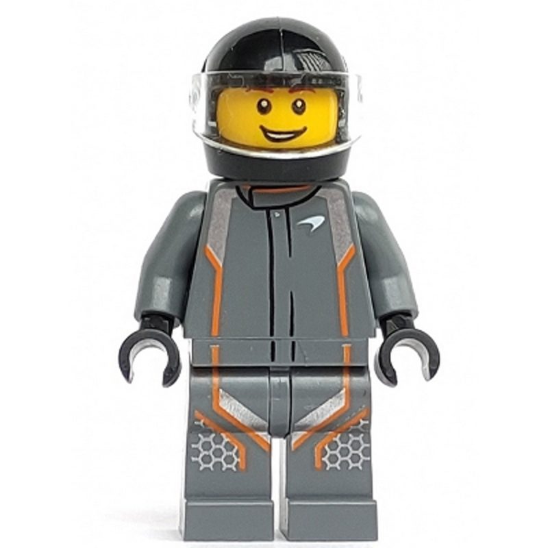 LEGO Minifigure McLaren Senna Driver sc069