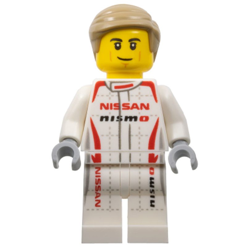 LEGO Minifigure Nissan GT-R NISMO Driver sc081