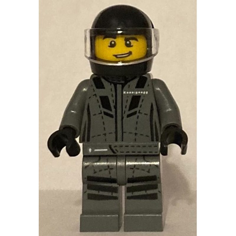 LEGO Minifigure Koenigsegg Jesko Driver sc094
