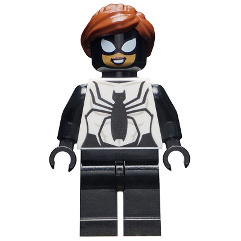 LEGO Minifigure Spider-Girl – Black and White Outfit sh0615
