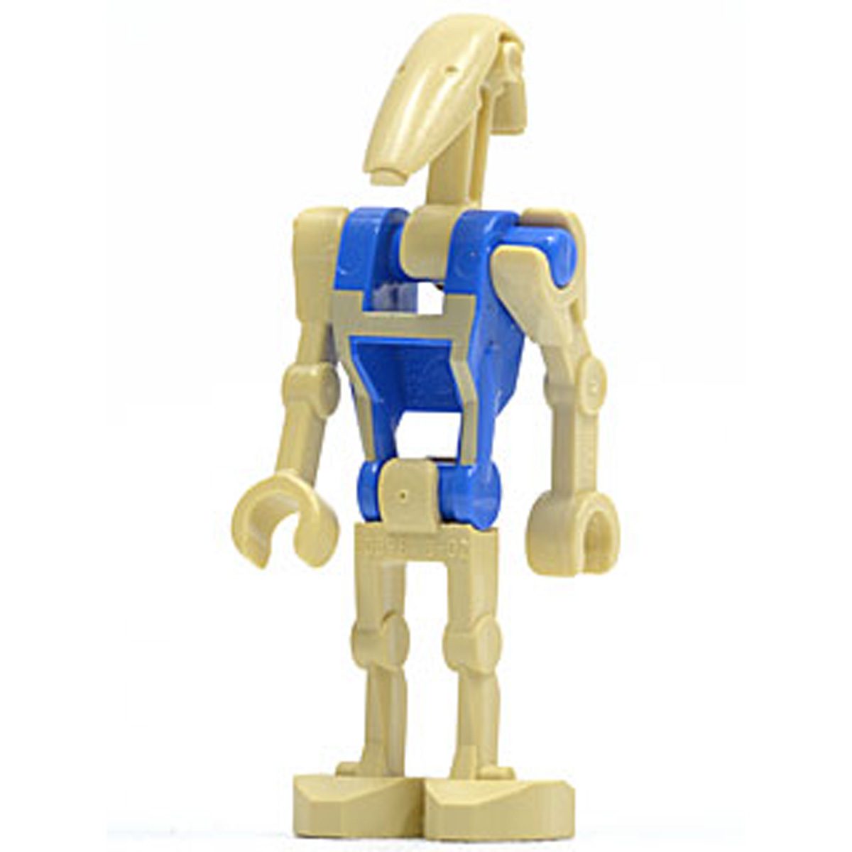 LEGO Minifigure Battle Droid Pilot – Blue Torso with Tan Insignia, Angled Arm and Straight Arm sw0360