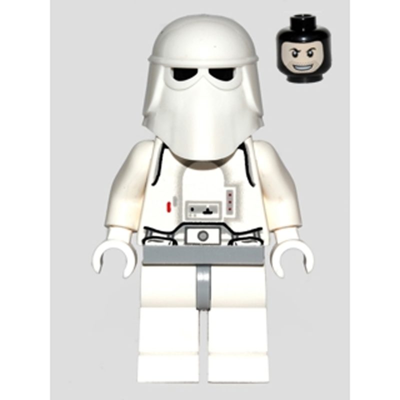 LEGO Minifigure Snowtrooper, Light Bluish Gray Hips, White Hands, Printed Head sw0428