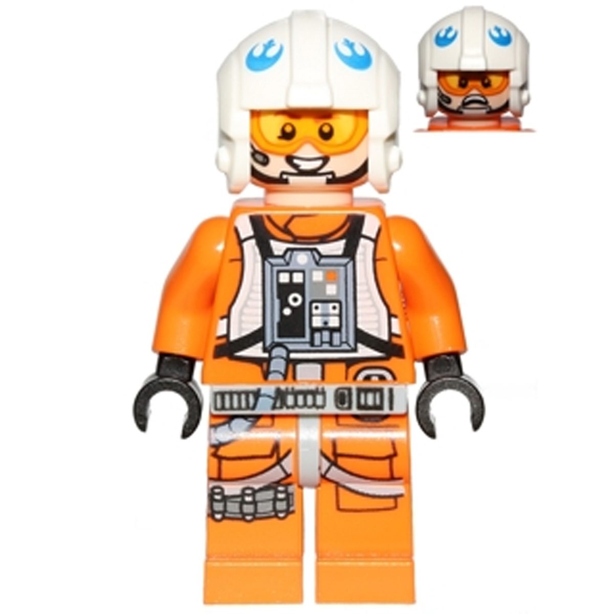 LEGO Minifigure Rebel Pilot – Zin Evalon sw0761