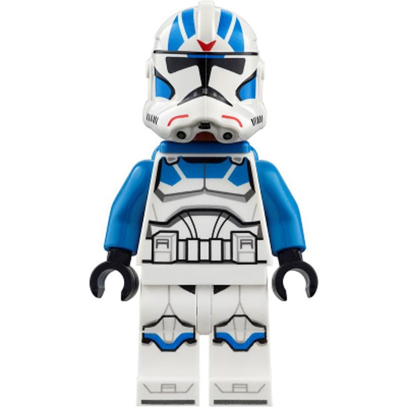 LEGO Minifigure Clone Jet Trooper, 501st Legion (Phase 2) – Nougat Head sw1093