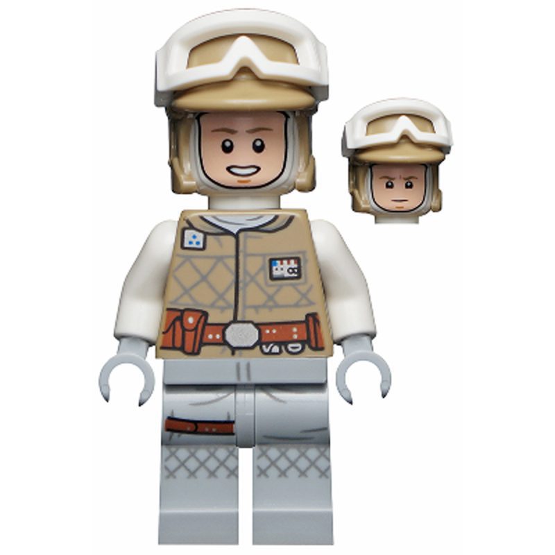 LEGO Minifigure Luke Skywalker (Hoth, Balaclava Head) sw1143