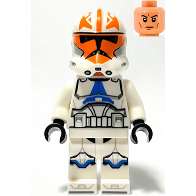LEGO Minifigure Clone Trooper, 501st Legion, 332nd Company (Phase 2) – Helmet with Holes and Togruta Markings sw1278