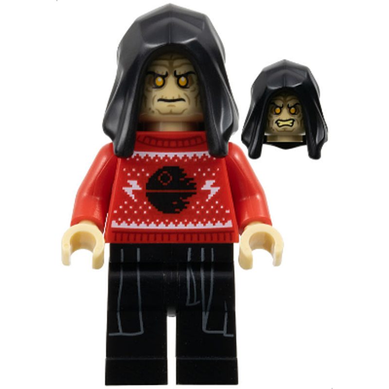 LEGO Minifigure Emperor Palpatine – Holiday Sweater sw1297