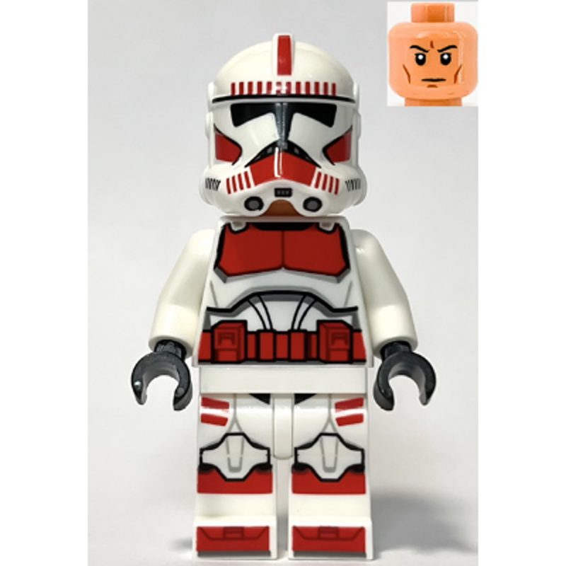 LEGO Minifigure Clone Shock Trooper, Coruscant Guard (Phase 2) – Nougat Head sw1305