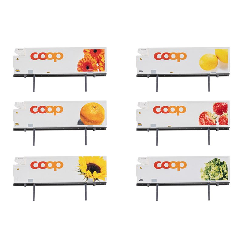 Minitrix Accessory Set of Refrigerated Containers 66583