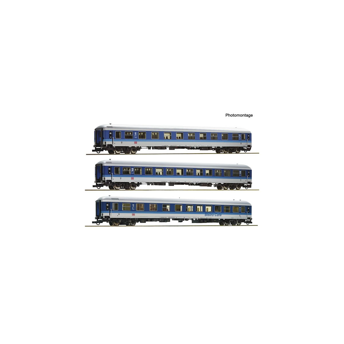 Roco 6200208 3 Piece Set (1): "IR 461" Coaches, DB AG