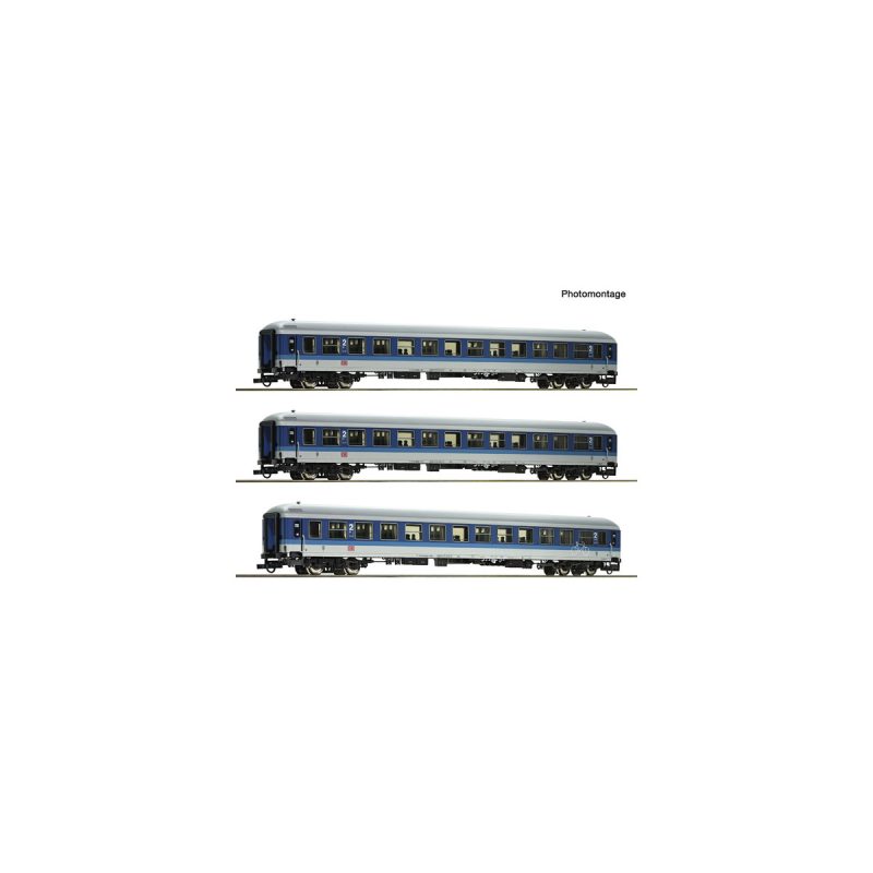 Roco 6200209 3 Piece Set (2): "IR 461" Coaches, DB AG