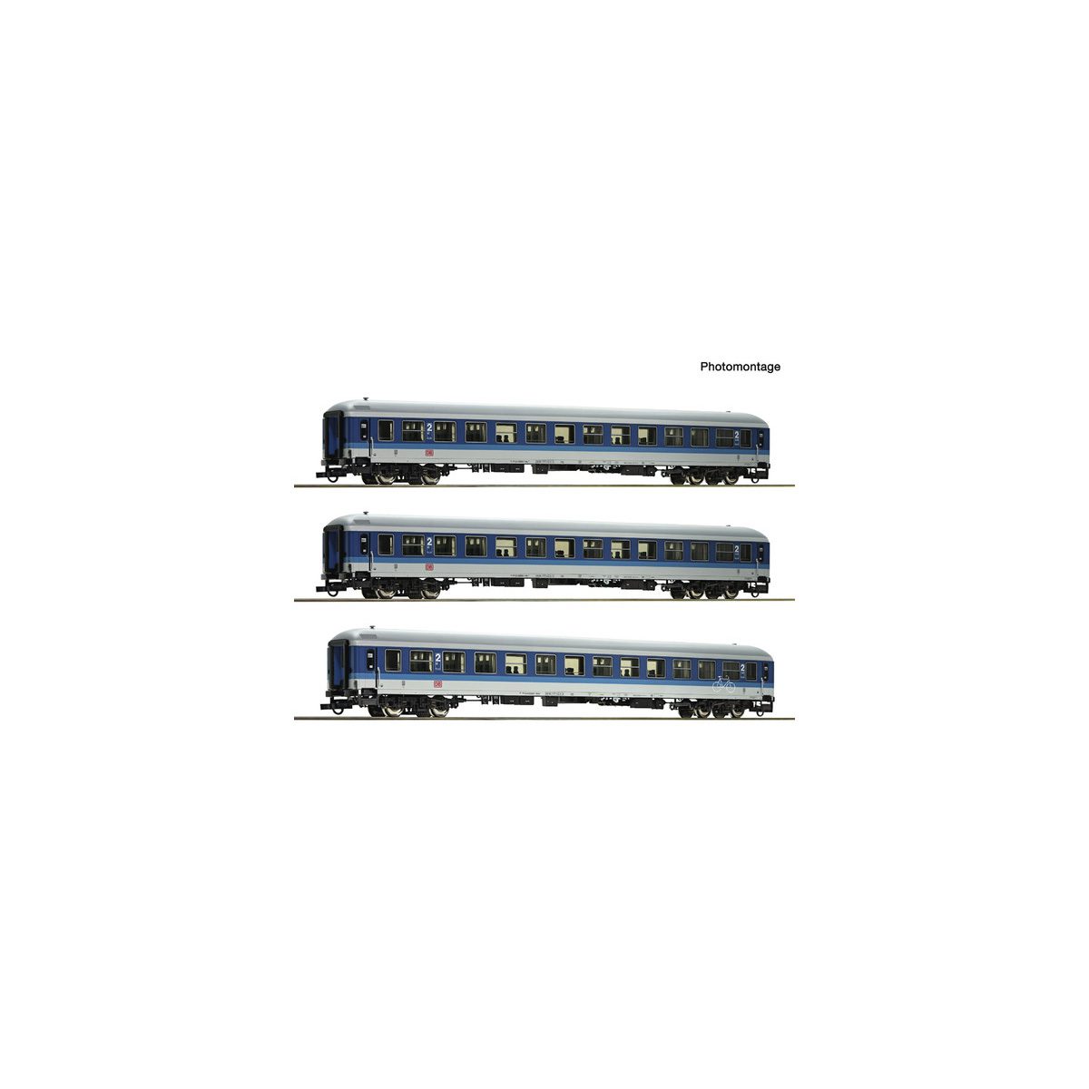 Roco 6200209 3 Piece Set (2): "IR 461" Coaches, DB AG