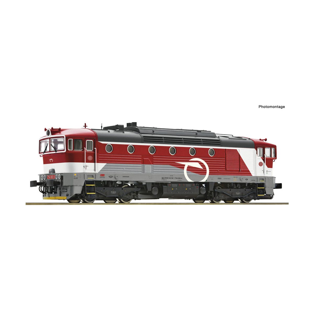 Roco 7300082 Diesel Locomotive 754 083-4, ZSSK