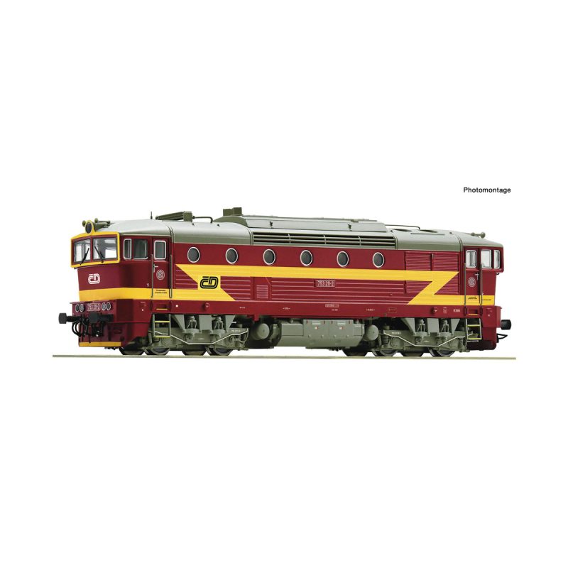 Roco 7300088 Diesel Locomotive 753 211-2, CD