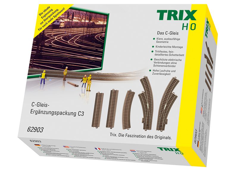 Trix C Track C3 Extension Set 62903 Packaging