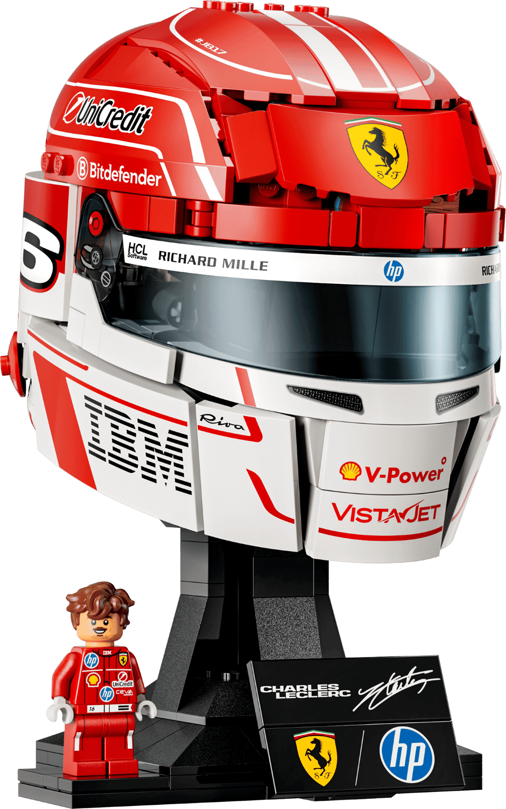 LEGO Scuderia Ferrari HP Charles Leclerc Helmet 43014