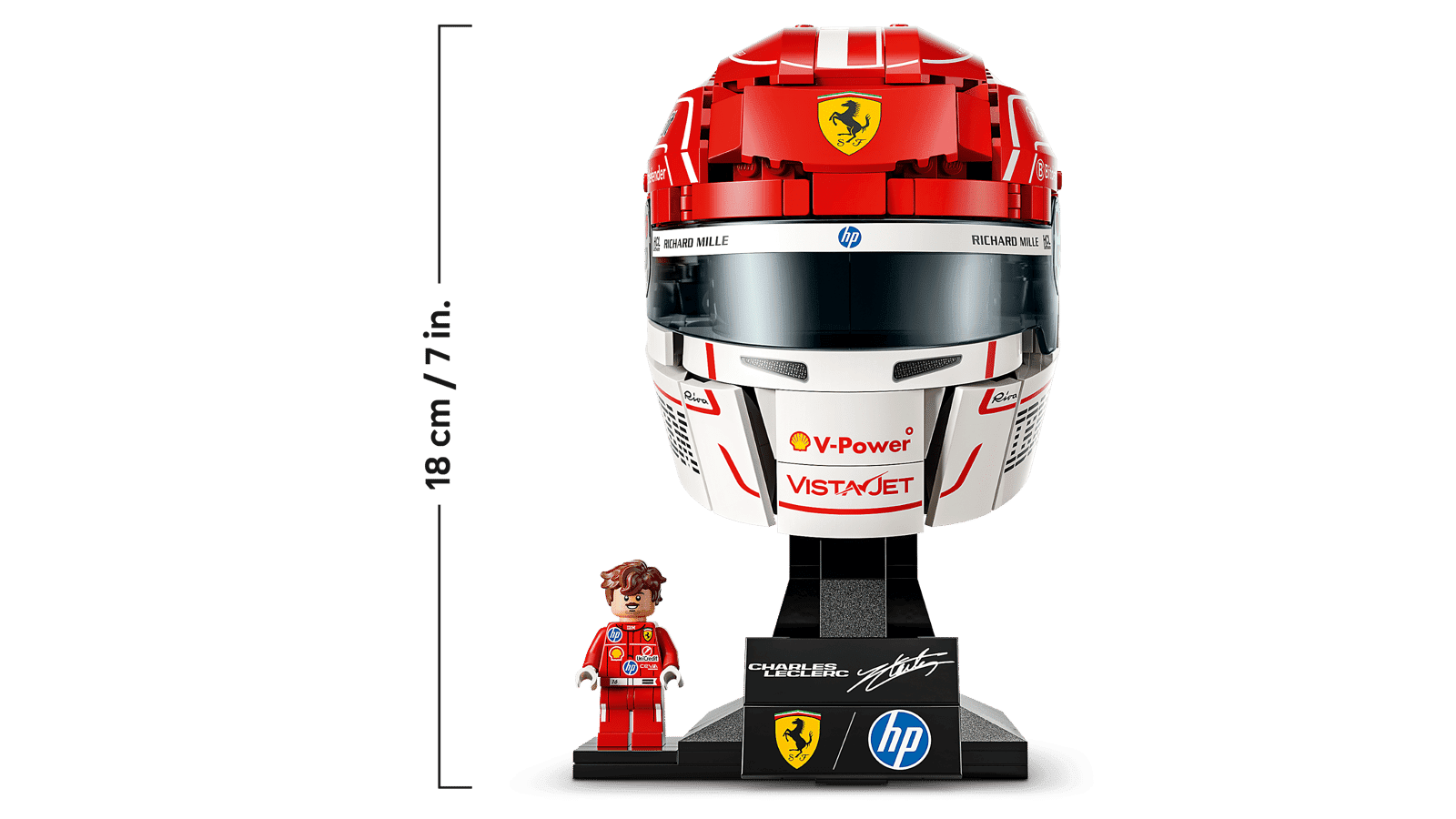 LEGO Scuderia Ferrari HP Charles Leclerc Helmet 43014