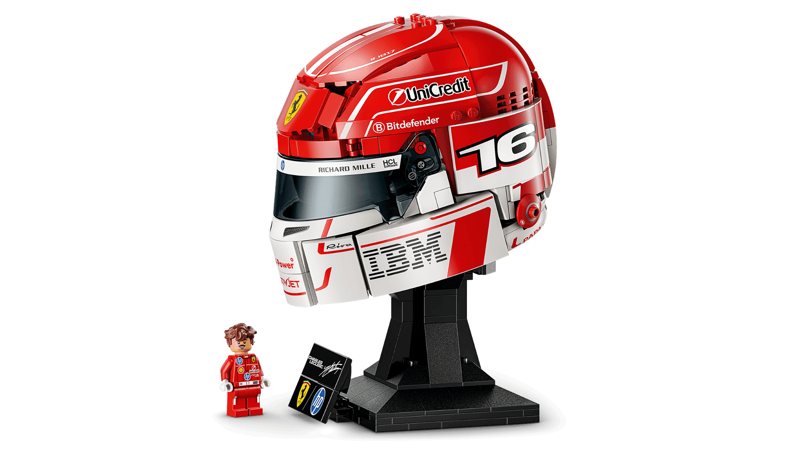LEGO Scuderia Ferrari HP Charles Leclerc Helmet 43014