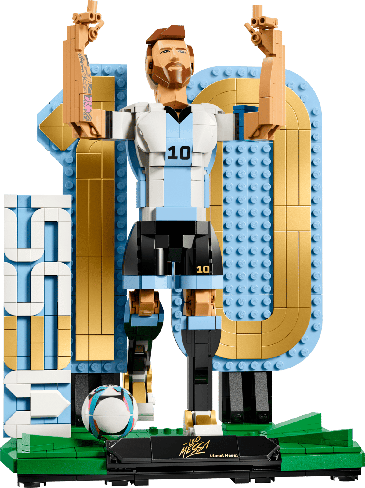 LEGO Editions Lionel Messi – Soccer Legend 43015