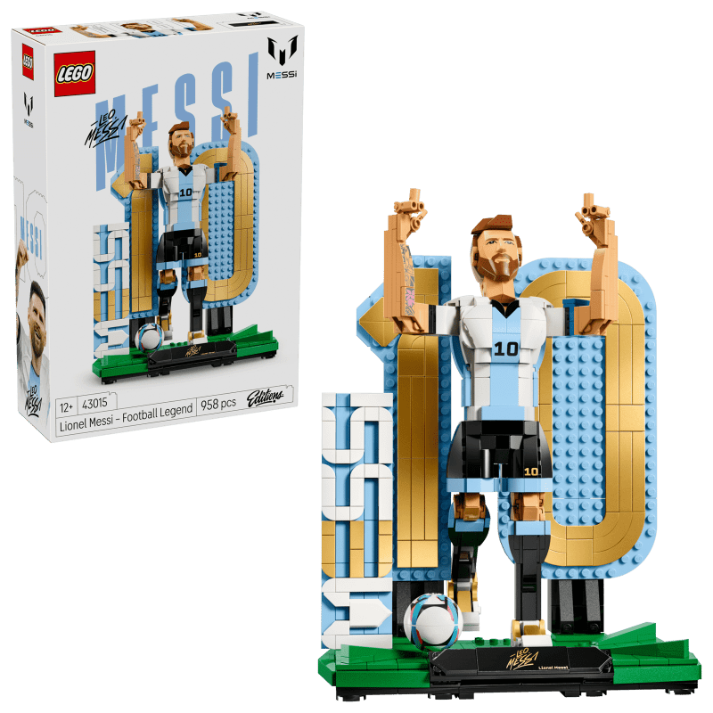 LEGO Editions Lionel Messi – Soccer Legend 43015
