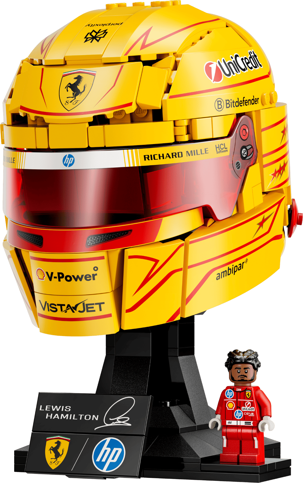 LEGO Scuderia Ferrari HP Lewis Hamilton Helmet 43022