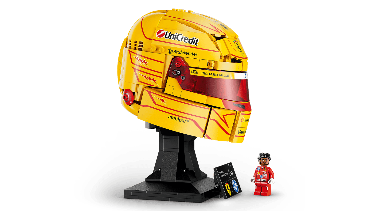 LEGO Scuderia Ferrari HP Lewis Hamilton Helmet 43022