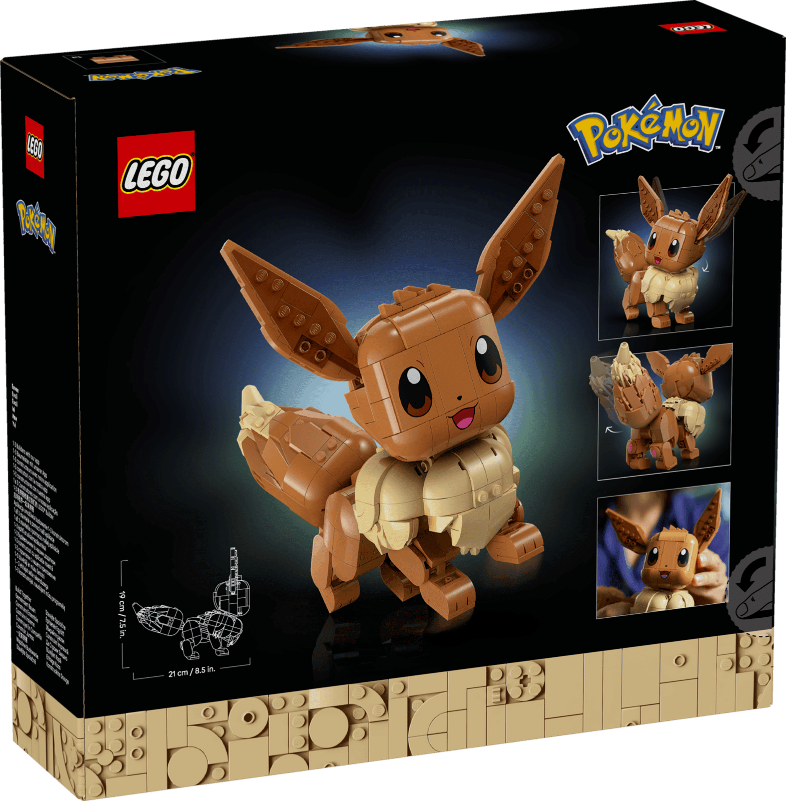 LEGO Pokémon Eevee 72151 Packaging
