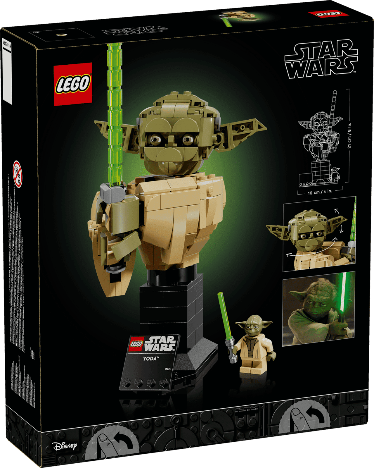 LEGO Star Wars Yoda™ Bust 75438 Packaging