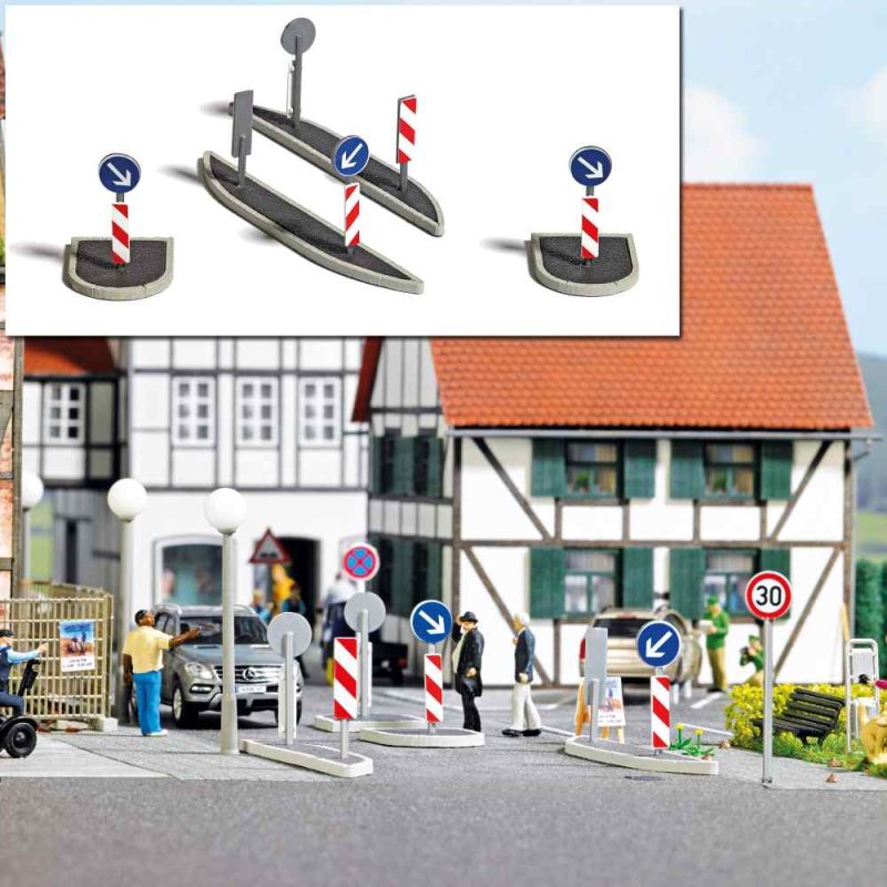 Busch Traffic Islands H0 1111