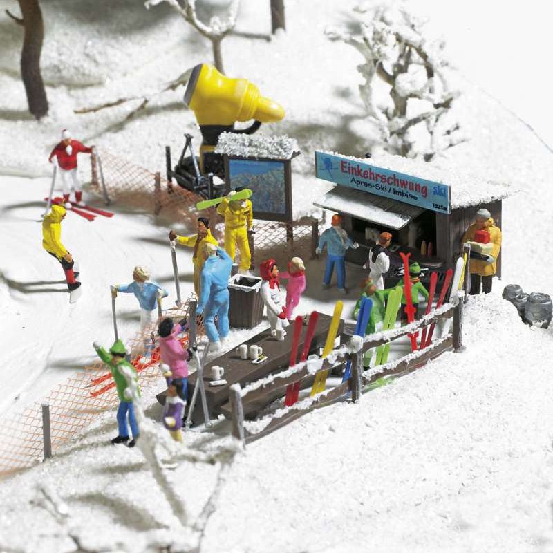 Busch Ski Slope Party H0 1170