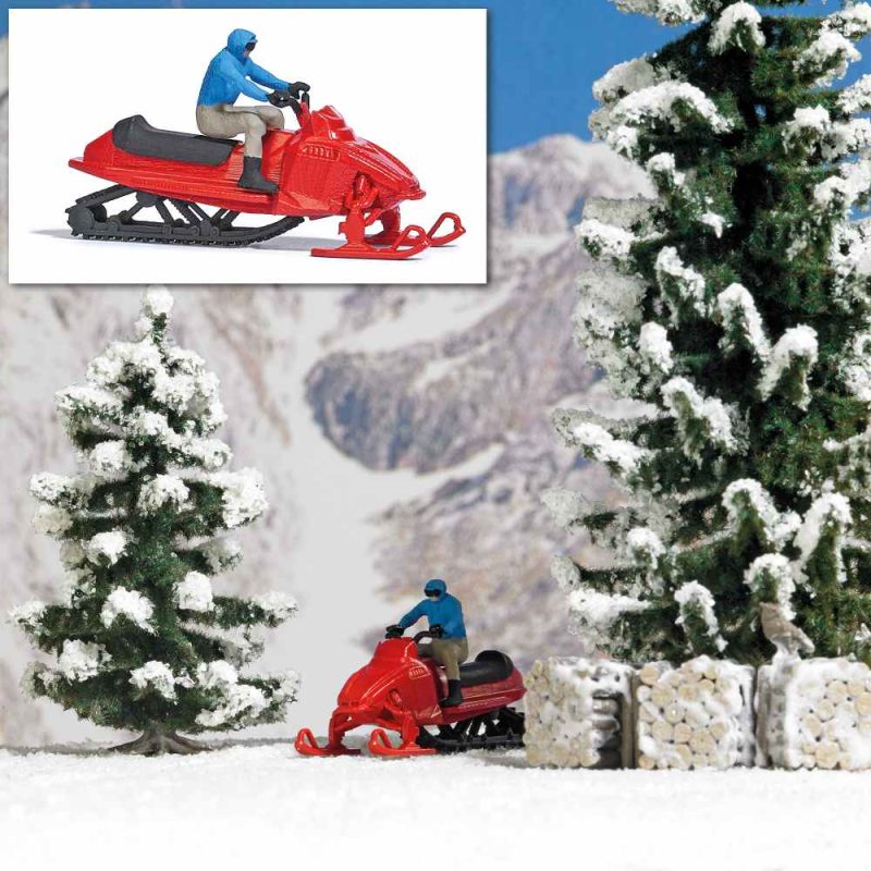 Busch Snowmobile H0 7818