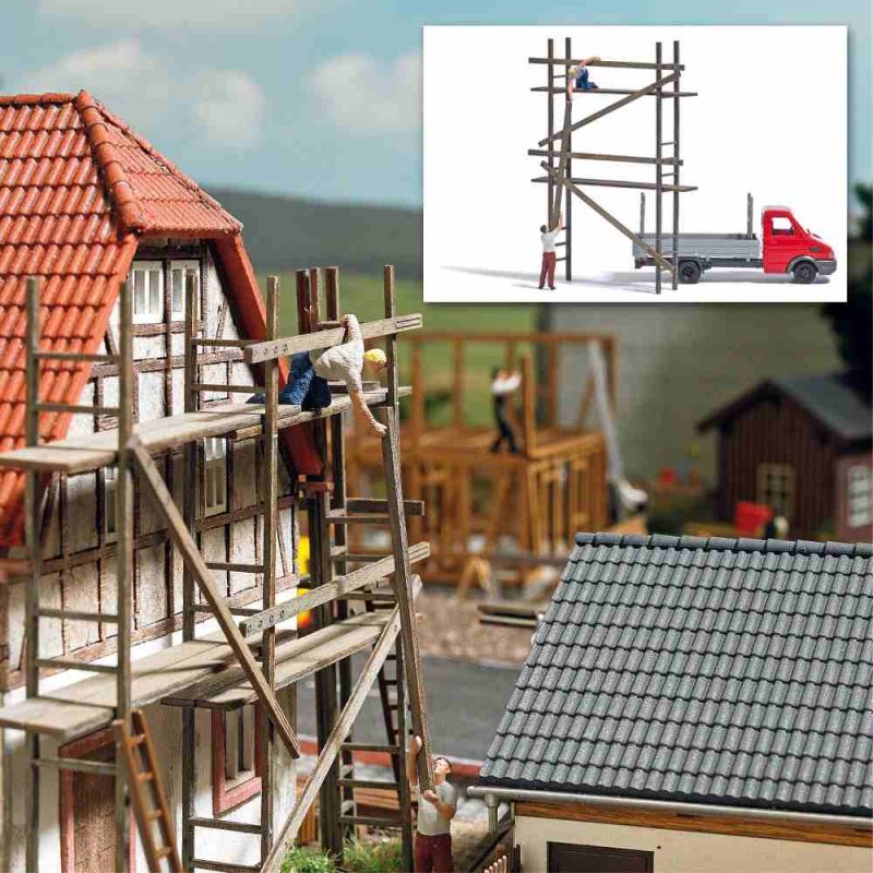 Busch Scaffolding with Iveco Daily H0 7901