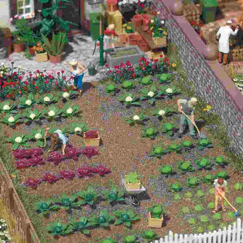 Busch Cabbage & Lettuce H0 1213