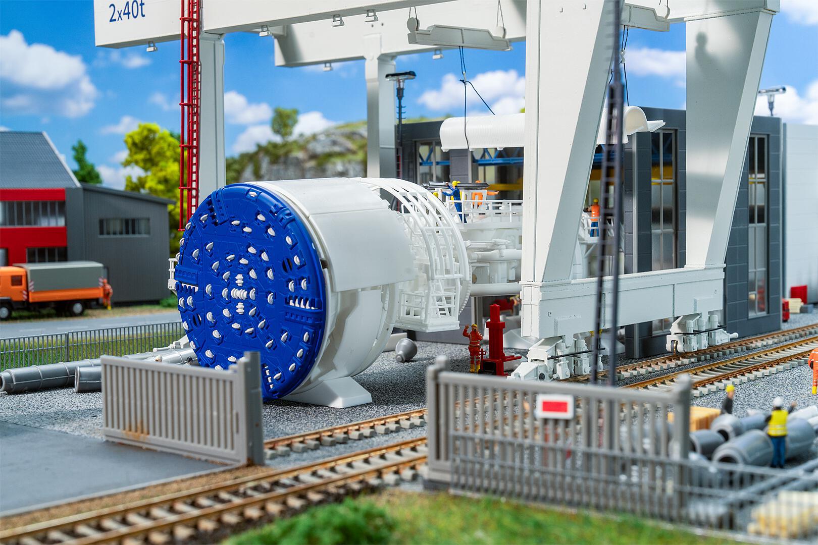 Faller Tunnel Boring Machine Under Construction 130897