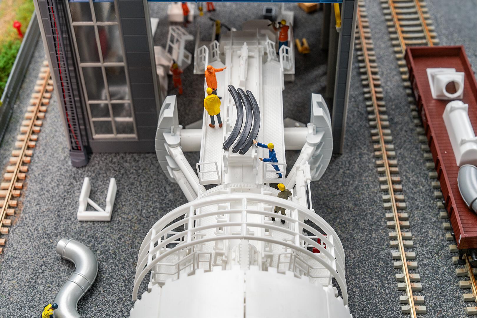 Faller Tunnel Boring Machine Under Construction 130897