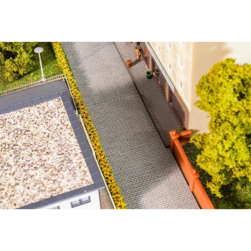 Faller PREMIUM Road film Cobblestones, Light Grey 272310