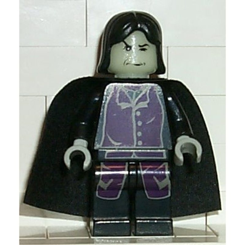 LEGO Minifigure hp012 Professor Severus Snape – Glow in the Dark Head