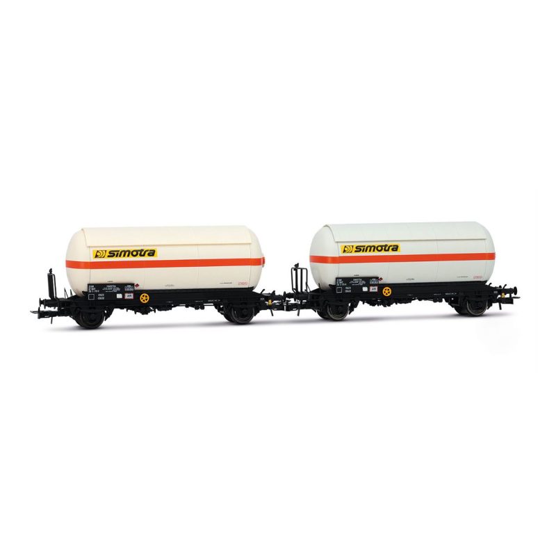 Jouef SNCF 2-P 2-Axle Gas Tank Wagons SIMOTRA IV HJ6265